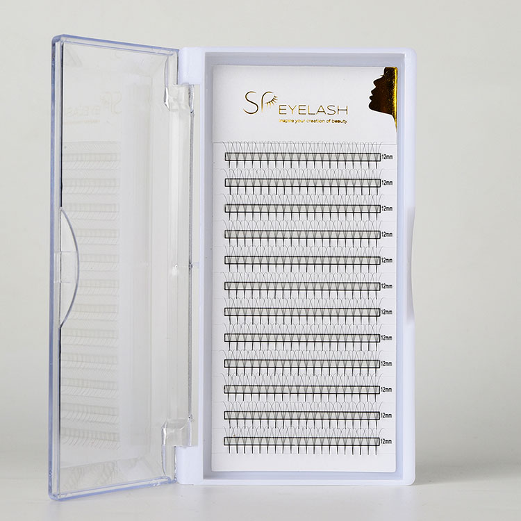 より速く、より豊かに、そして長持ちするまつげエクステのためにプロメイドの先のとがったファンを選択するにはどうすればよいですか?