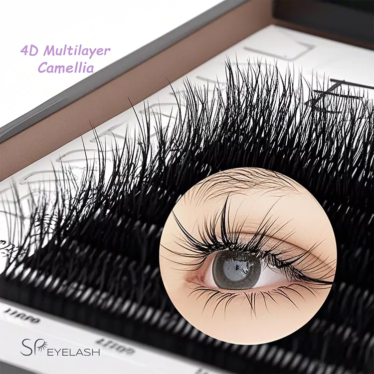 ふわふわのベルベットCamellia Lash